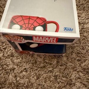 Funko Marvel Red and Black Spider-Man Mug